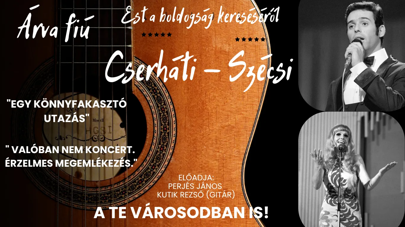 Árva fiú - Cserháti Zsuzsa és Szécsi Pál története Árva fiú - Cserháti Zsuzsa és Szécsi Pál története