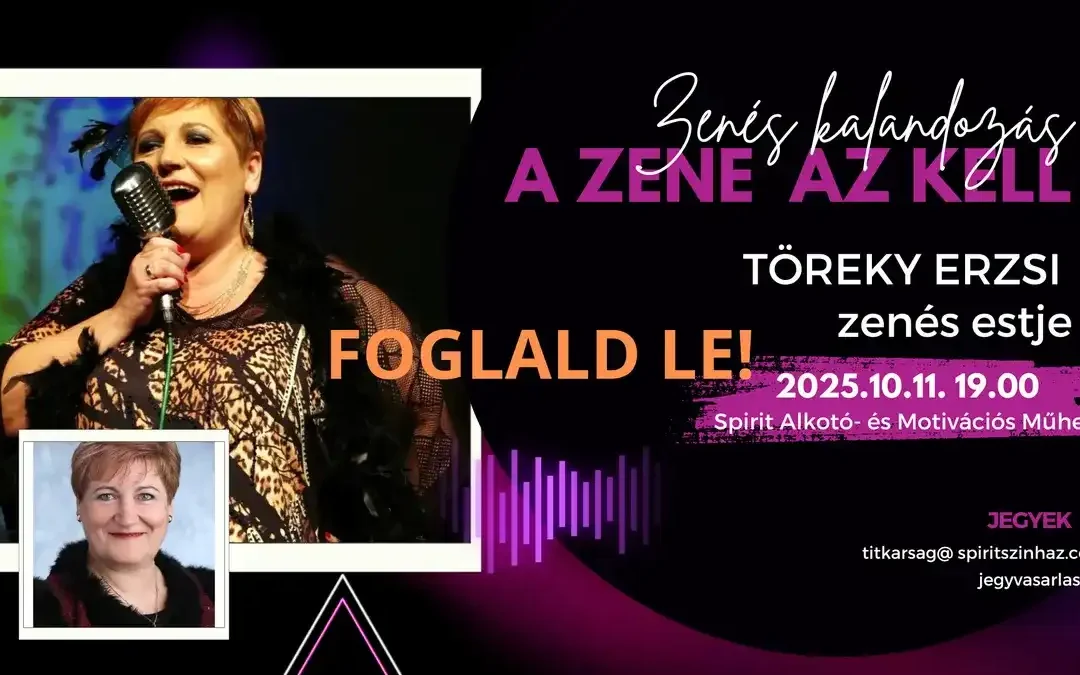 A zene az kell – zenés színházi kalandozás