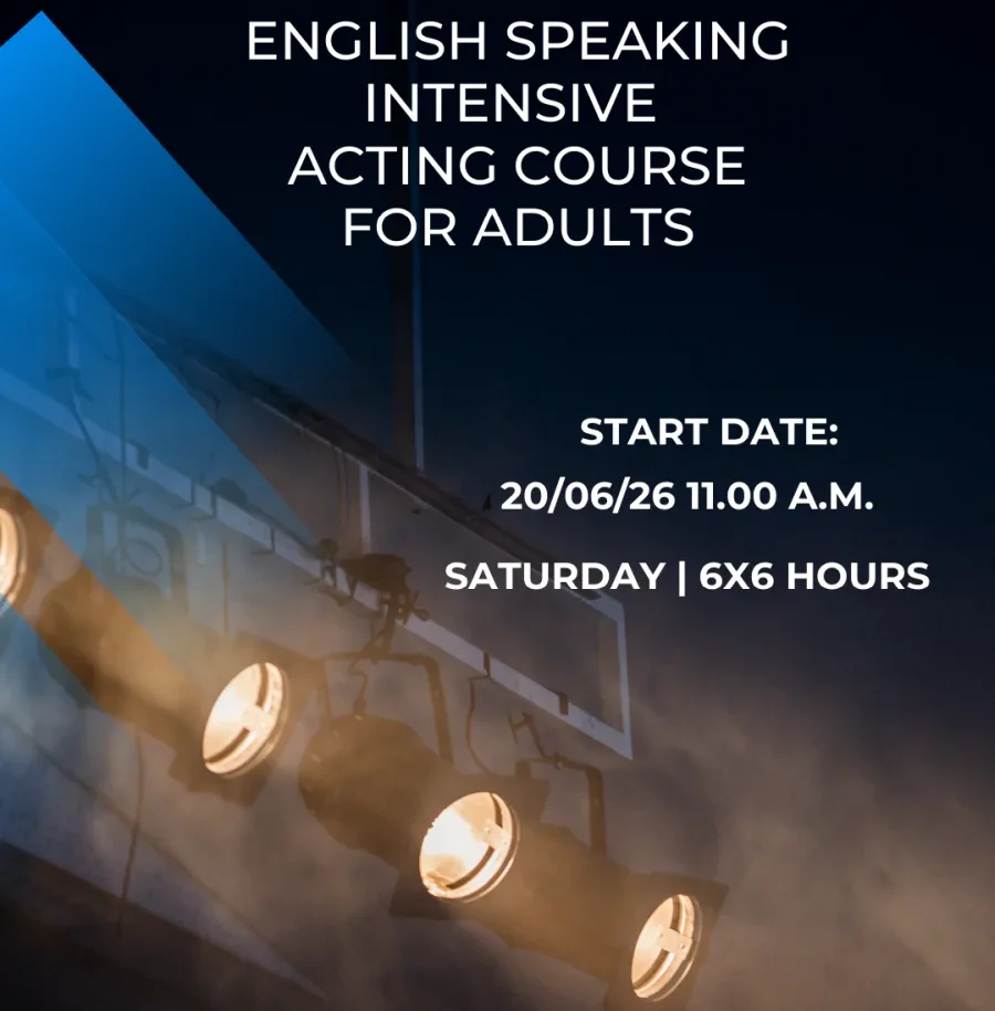 english speaking acting course-ticket