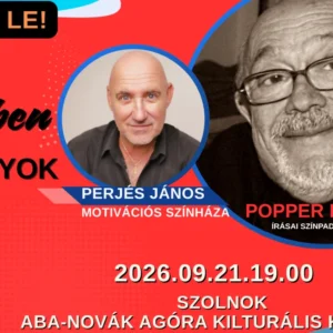 Különben jól vagyok - egy este Popper Péter írásaiból - Perjés János motivációs színháza Szolnok