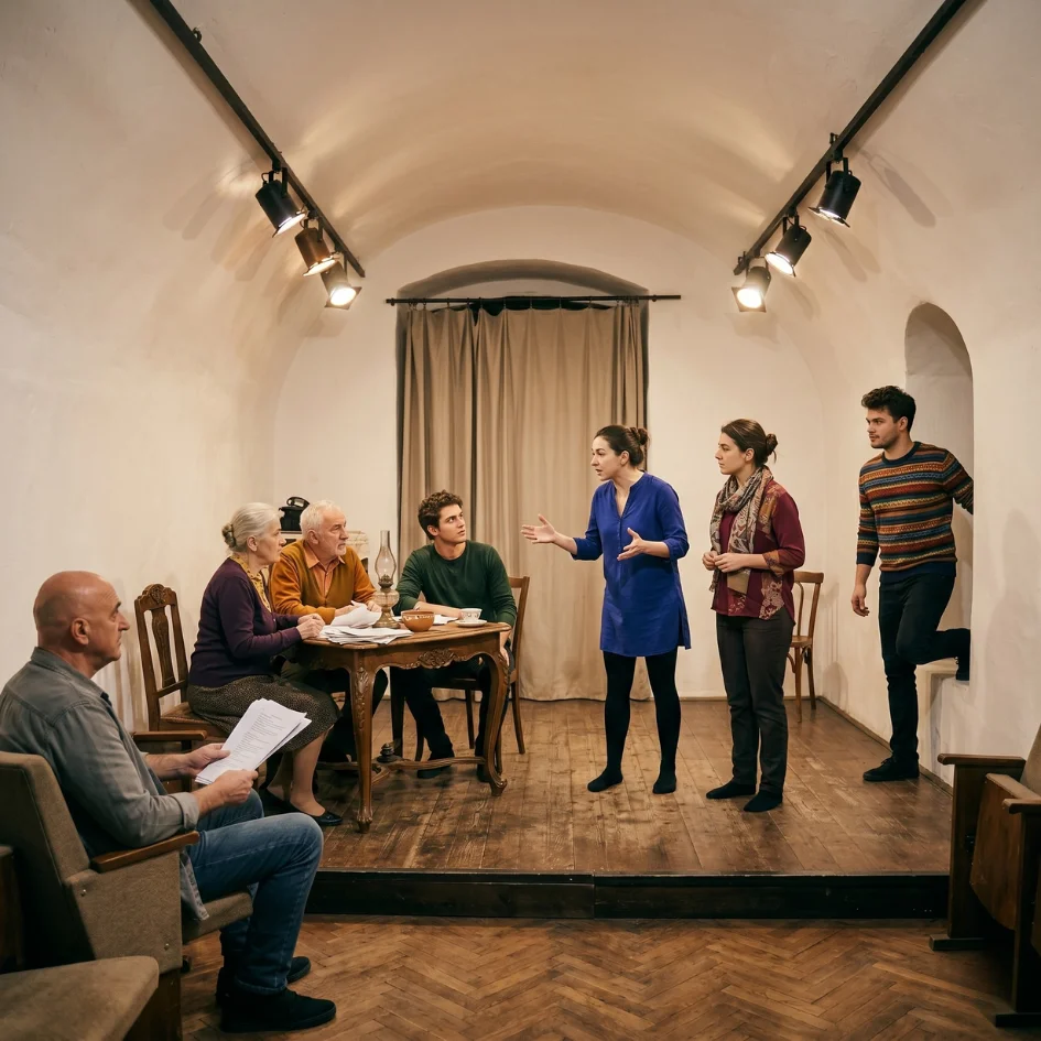 színjátszó csoport Budapesten